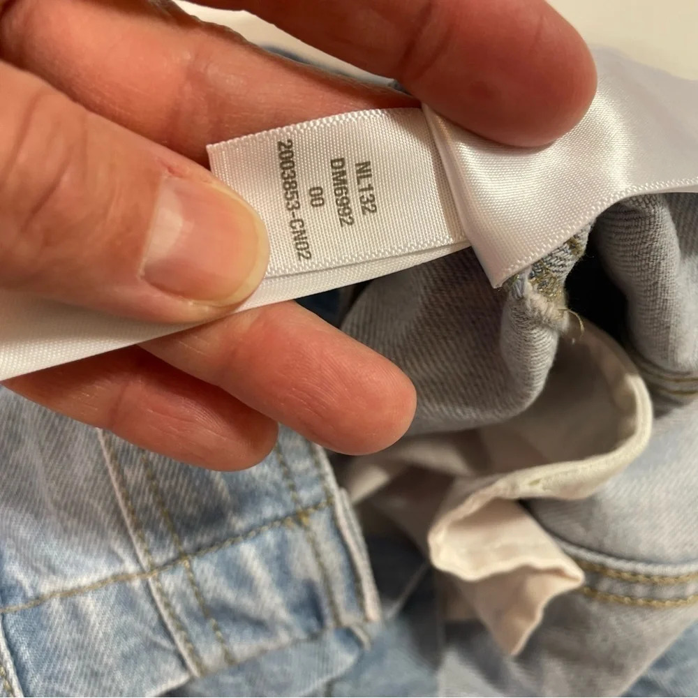 New Madewell Denim Sleeveless Seamed Mini Dress - Picture 7 of 9